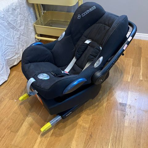 Bilstol til baby med isofix base