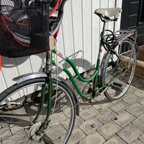 Sykkel Retro DBS original grønn