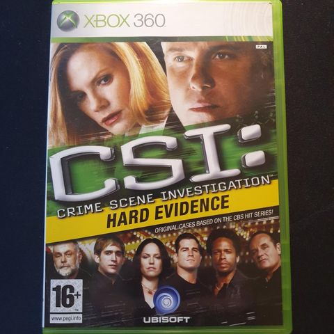 CSI - hard evidence til Xbox360