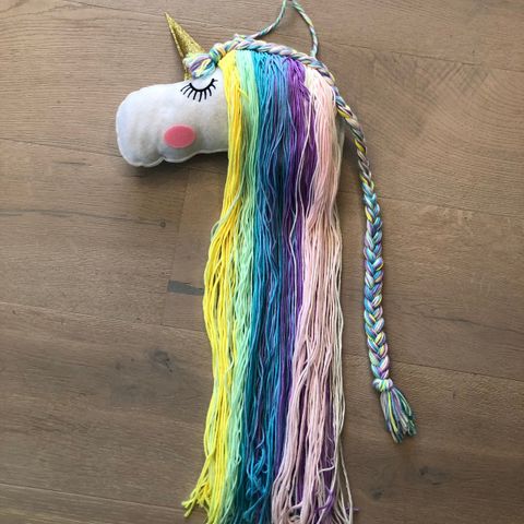 Unicorn til hårspenner