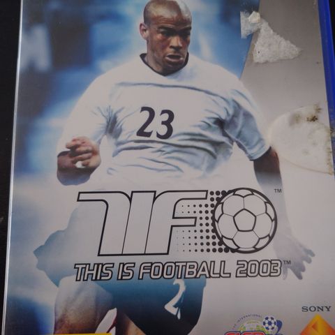 THIS IS FOOTBALL 2003 PLAYSTATION 2