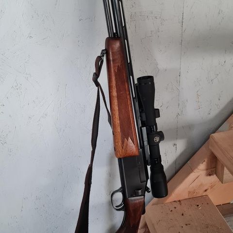 Tikka 20-76/308 med kikkert selges