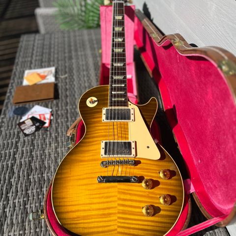 Gibson Custom Shop 1959 Les Paul Golden Poppy Burst