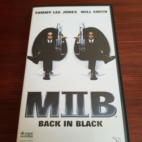 Men in black 2 med Will Smith vhs