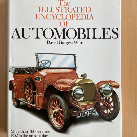 David Burgess Wise: The illustrated encyclopedia of auromobiles