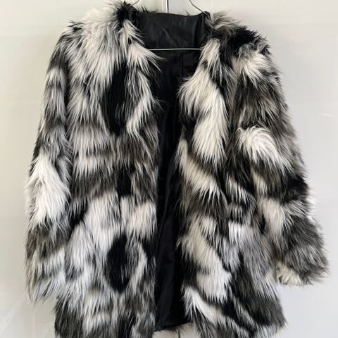 Faux fur kåpe