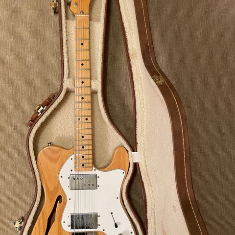 1974 Fender Telecaster Thinline Natural til salgs