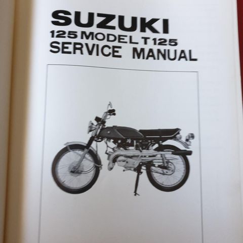 Suzuki T125 Stinger service manual