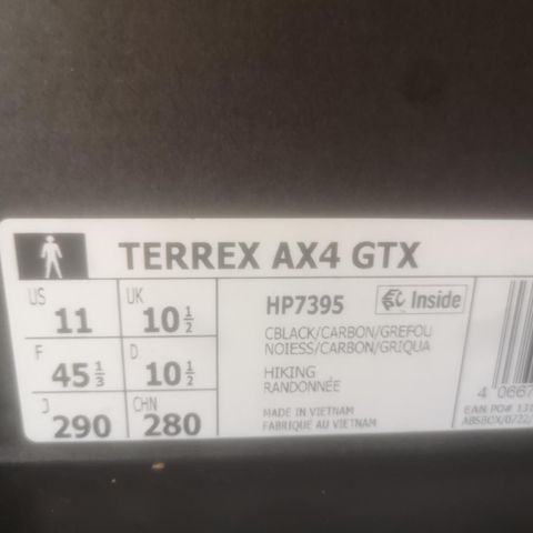 Adidas terrex AX4 GTX