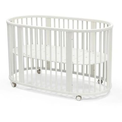 Stokke Sleepi + junior seng med madrasser