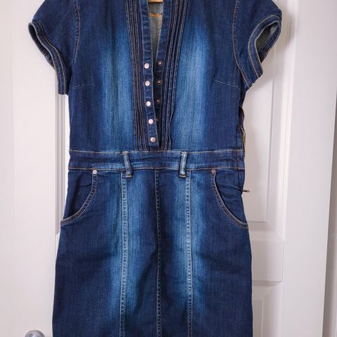 Denim Kjole str 38