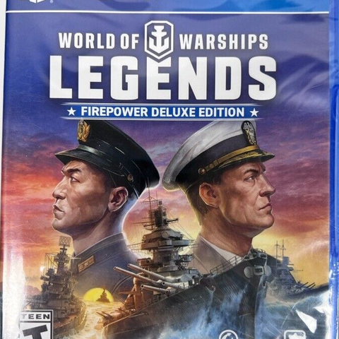 World of Warships Legends Firepower Deluxe Edition (PS4/5) forseglet/ubrukt kode