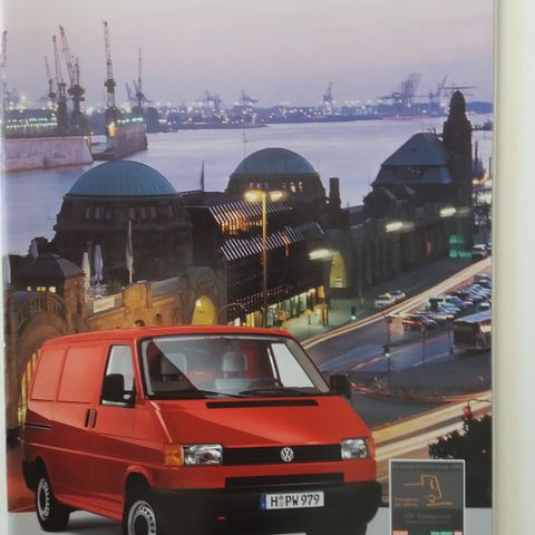 VOLKSWAGEN TRANSPORTER ( T4 ) NORSK tekst.