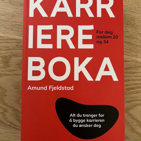 Karriereboka - Amund Fjeldstad