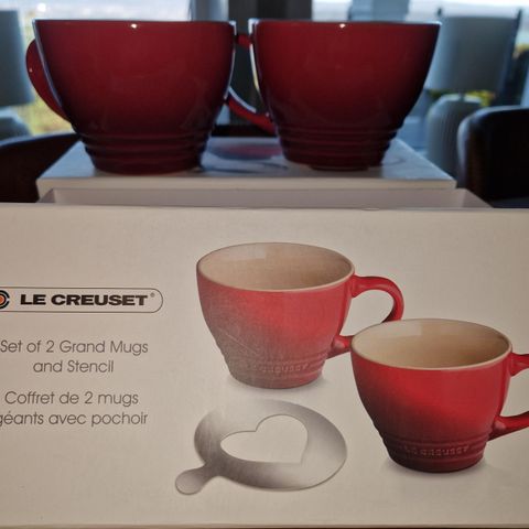 Le Creuset Grand Mugs Cerise