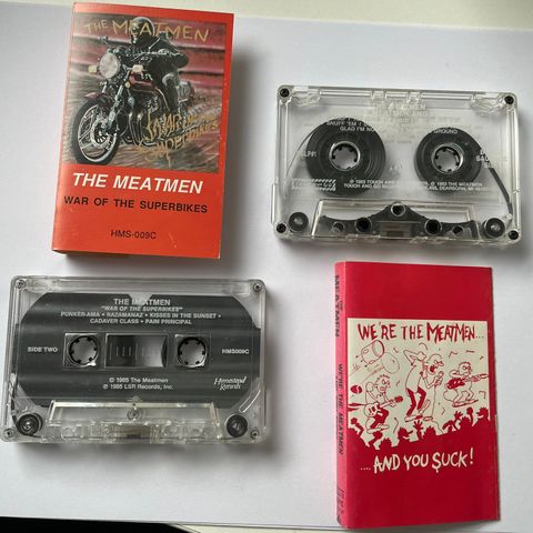 The Meatmen kassetter