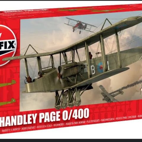 handley page 0/400 airfix 1/72