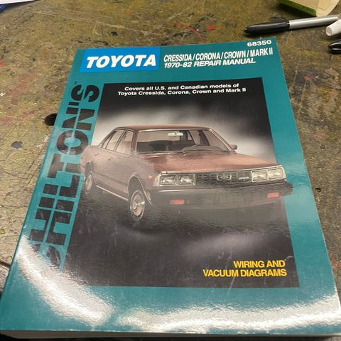 Chilton’s Toyota Cressida/ Corona/ Crown/ Mark 2 Repair Manual