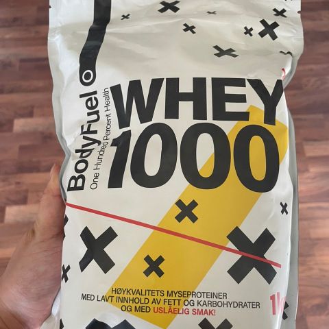 whey proteinpulver 1kg