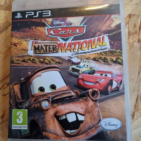 Meget pent PS3 Disney Pixar Cars Mater-National Championship