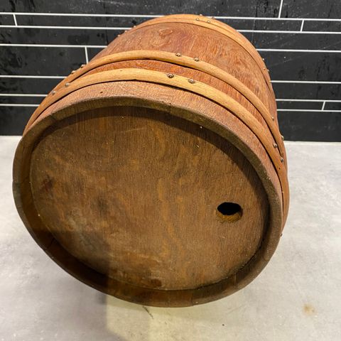 Gammel tretønne ca 8 liter