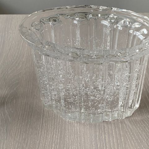 Hadeland Glassverk Vase Vintage. Willy Johansson Atlantic.