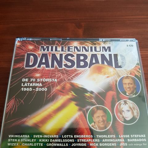 Millennium Dansband. De 70 størsta låtarna 1965 - 2000 cd