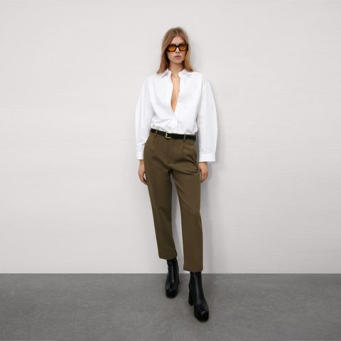 Zara Relaxed Chinos - 42