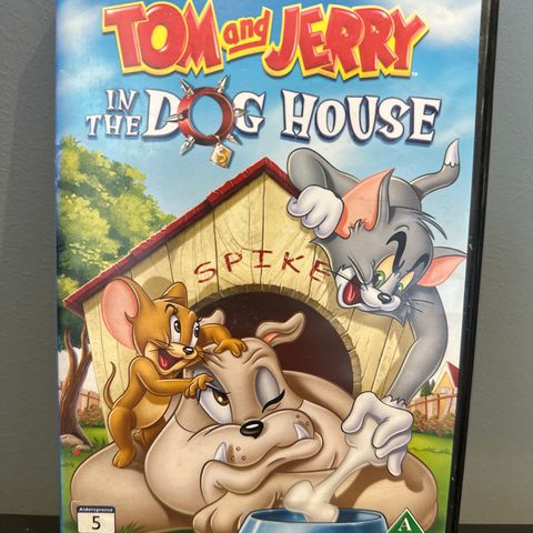 Tom and Jerry in the dog house