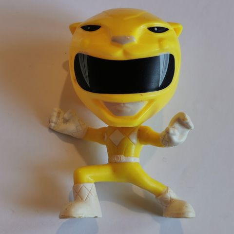 Power Rangers, Yellow Ranger, 4" Figure, 2018 BK, SO222