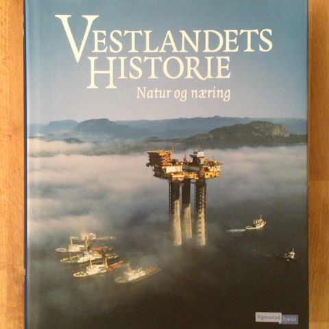 Bøker til salg- Vestlandets historie Bind 1 og 3