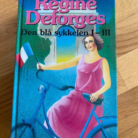 Den blå sykkelen av Regine Deforges selges