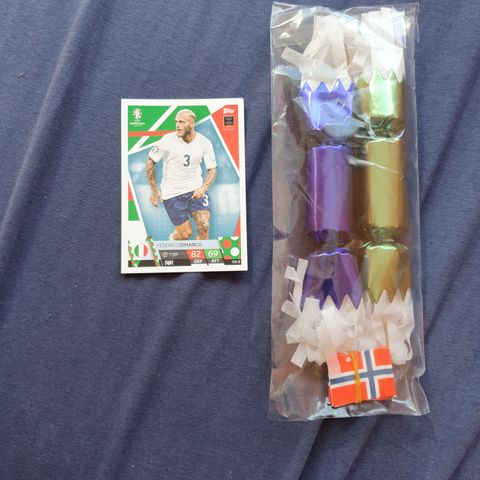 Bonbon 2X & 5X flagg & fotball-kort