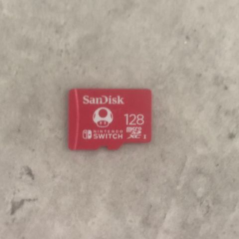 SanDisk Micro SDXC til Nintendo Switch