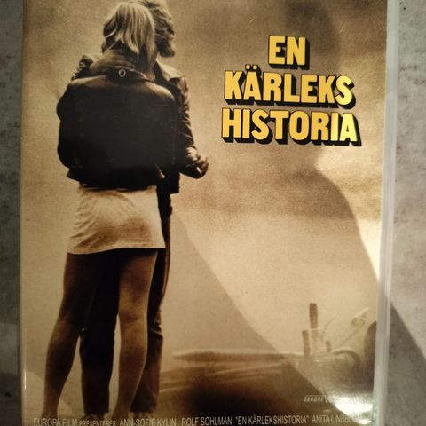 En kærleks historia - En kjærlighets historie ( DVD) Svensk Film - 1969