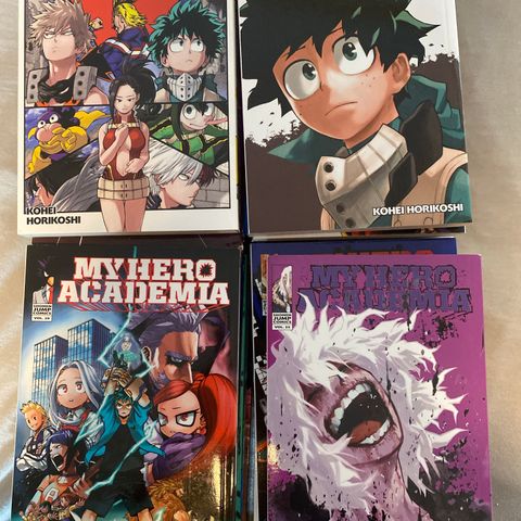 My Hero Academo Manga vol. 8-29