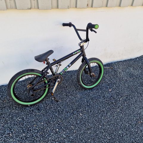Radio Bikes BMX til barn 16" hjul, garanti, street, flatland