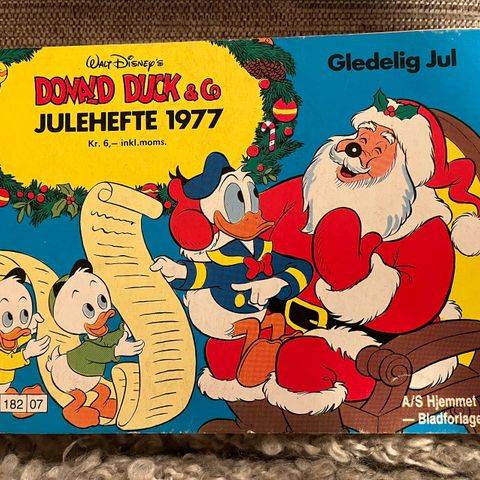 Donald Duck julehistorier  1977-1983, vg- til vg+