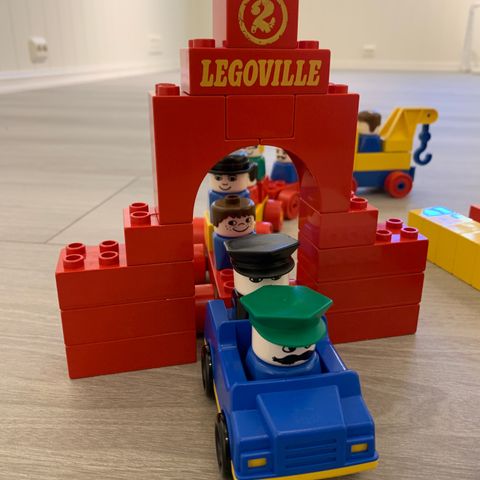 Lego Duplo fra 70-tallet / 80-tallet