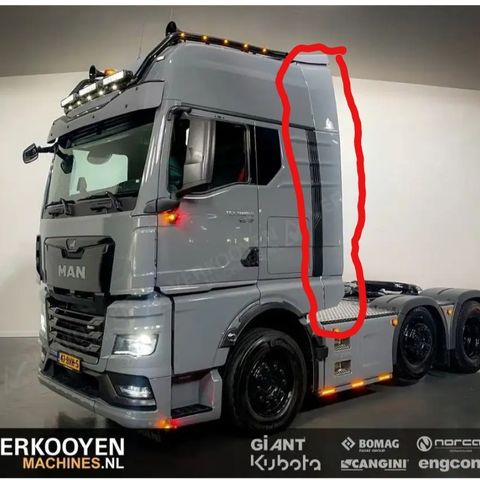 Man Tgx Spoiler sett