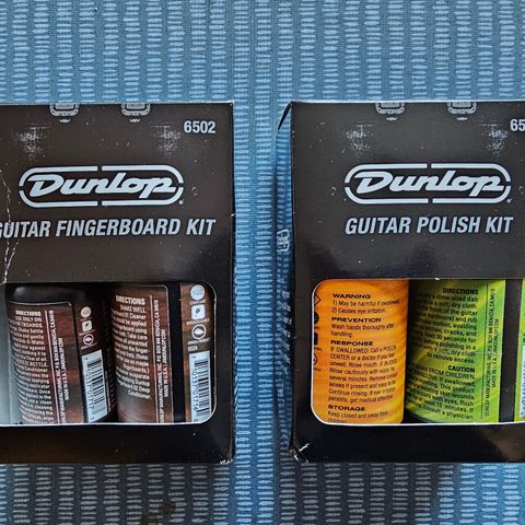 Dunlop guitar polish and fingerboard kit