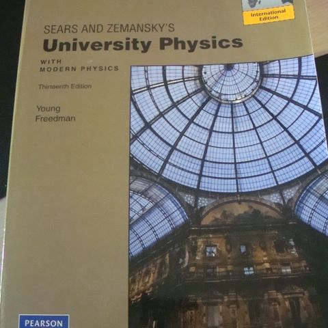 Sear's and Zemansky's University Physics - 13 edition