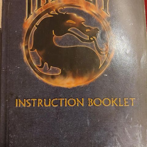 Mortal Kombat Trilogy Spill manual 1996