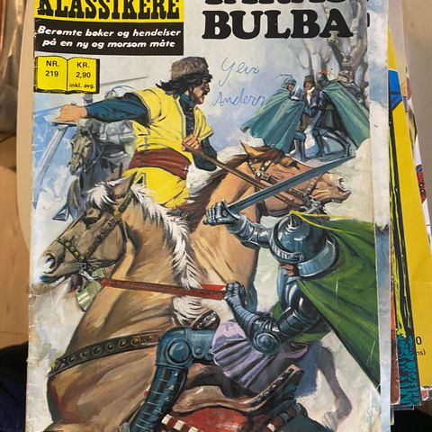 illustrerte klassikere nr 219 : Taras Bulba