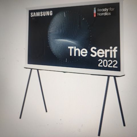 SAMSUNG 55" THE SERIF 4K QLED TV QE55LS01BAUXXC