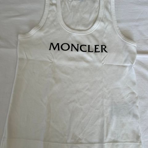 Moncler hvit topp S M