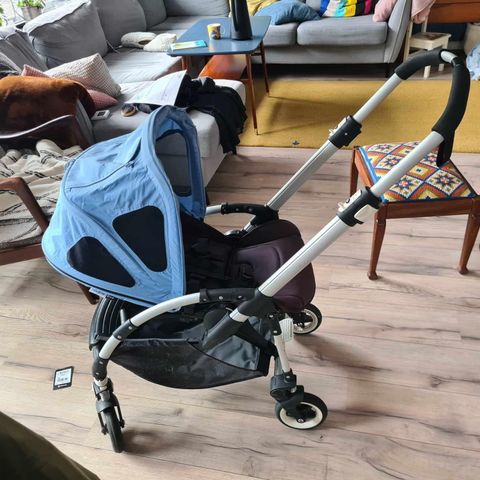 Bugaboo bee3 med bag og sittedel