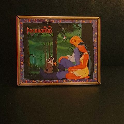 Disney - Disneybilde 26x21 cm. Pocahontas