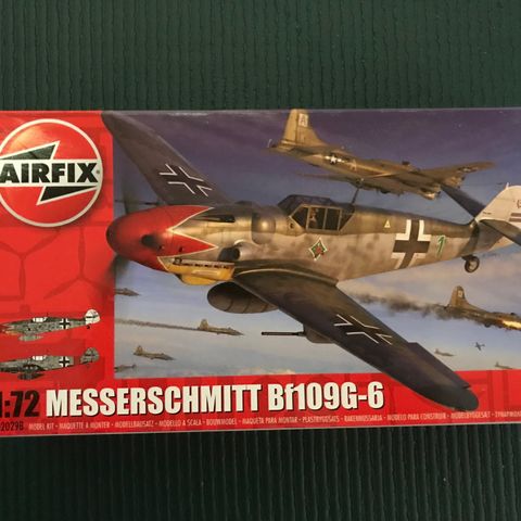Airfix Messerschmitt bf109 - byggesett