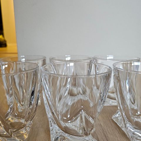 6x whiskeyglass / vannglass 30 cl